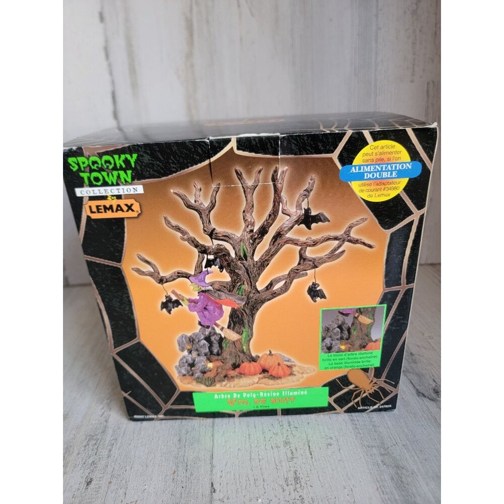 Lemax‎ NightFlight spooky town Halloween Village accessories